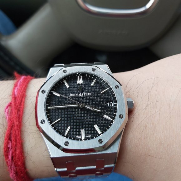 Audemars Piguet Royal Oak 41mm 15500 Basel 2019 SS/SS Black - Picture 15 of 17